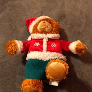 Bear plushie Christmas